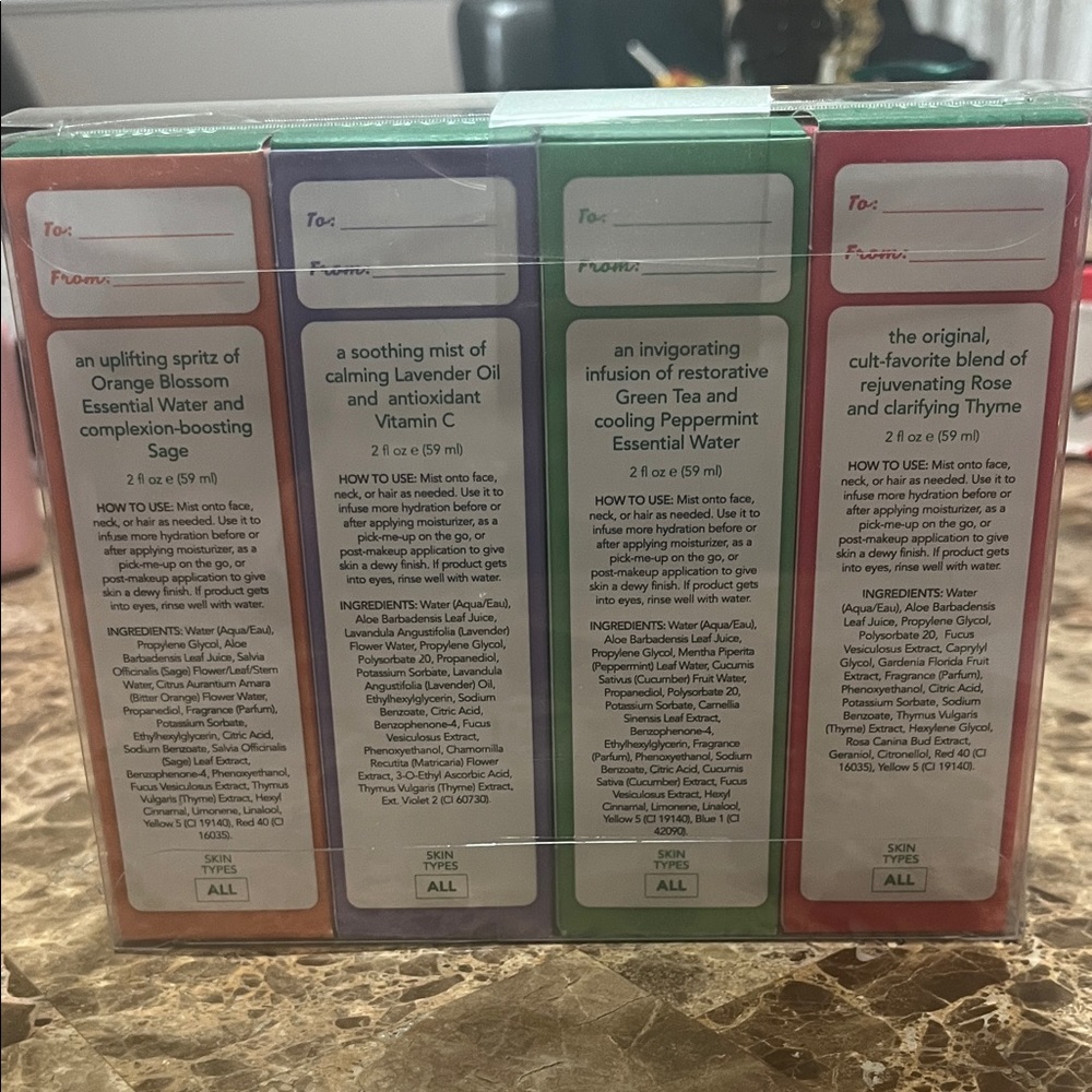 Mario Badescu Facial Sprays 4 Pack - Picture 2 of 2